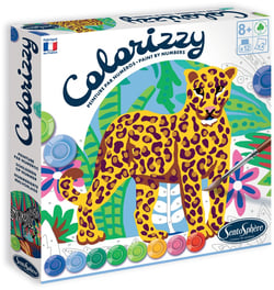 Coffret de peinture - Colorizzy - Zèbre et Léopard