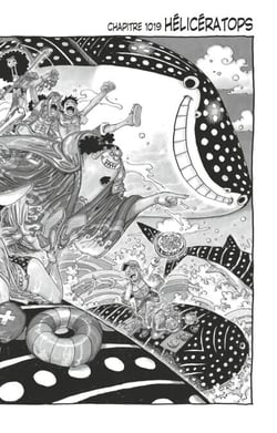 One Piece édition originale - Chapitre 1019 - Hélicératops