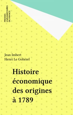 Histoire économique des origines à 1789