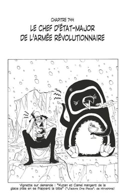 One Piece édition originale - Chapitre 744 - Le chef d'état-major de l'armée révolutionnaire