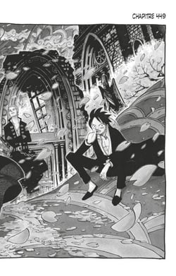 One Piece édition originale - Chapitre 449 - Les quatre mystérieux personnages de Thriller Bark
