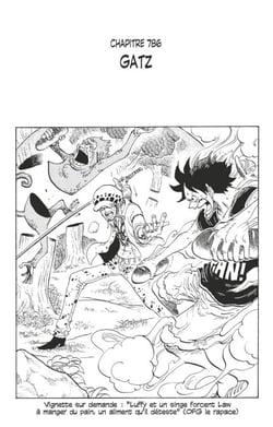 One Piece édition originale - Chapitre 786 - Gatz