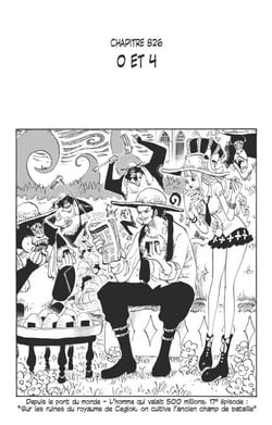 One Piece édition originale - Chapitre 826 - 0 et 4