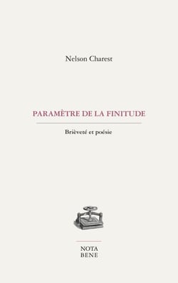 Paramètre de la finitude - Brièveté et poésie