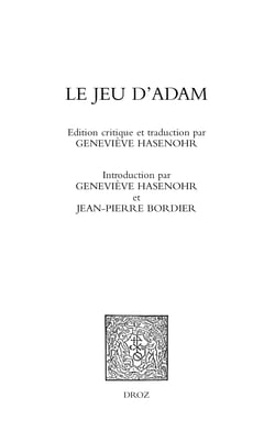 Le Jeu d'Adam