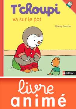 T'choupi va sur le pot