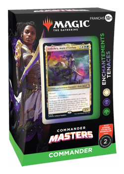 Magic The Gathering Deck Commander - Commander Masters : Enchantements tenaces
