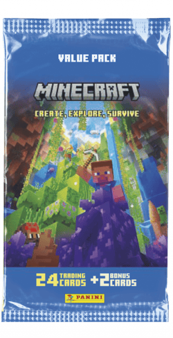 Minecraft TC 3 - Fat pack 24 cartes + 2 cartes bonus