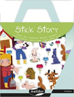 Stickers story ferme - 4 planches