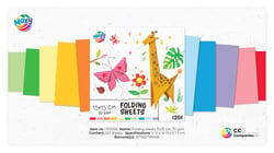 Lot de 120 feuilles Moxy - 15 x 15 cm - 10 couleurs