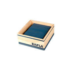 CARRE 40 COUL. BLEU FONCE LES