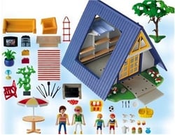 Famille/maison de vacances  - Playmobil - 3230