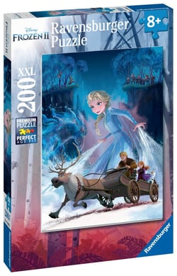 Puzzle 200 pièces XXL - La forêt mystérieuse : La Reine des Neiges 2