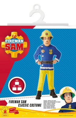 Sam Le Pompier - Déguisement Classique - Tm