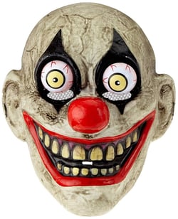 Masque adulte Clown Yeux Exorbités