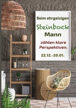 Beim ehrgeizigen Steinbock Mann zählen klare Perspektiven - Sternzeichen Analyse mit Lesespaß