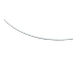 Anneau en métal blanc Créalia - 25cm