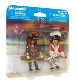 Capitaine pirate et soldat