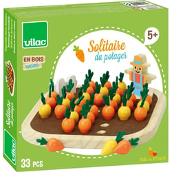 Le solitaire du potager - Jeu de société enfant - Vilac