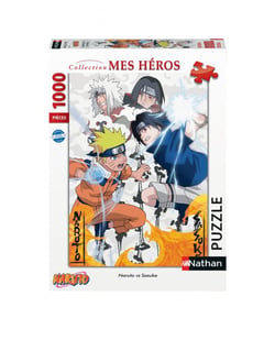 Puzzle 1000 pièces - Naruto vs. Sasuke