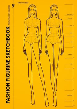 Fashion Figurine Sketchbook - Female Fashion Figurines