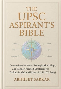 The UPSC Aspirant's Bible: Comprehensive Notes, Strategic Mind Maps, and Topper-Verified Strategies for Prelims &amp; Mains (GS Papers I, II, III, IV &amp; Essay)