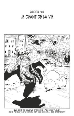 One Piece édition originale - Chapitre 488 - Le chant de la vie