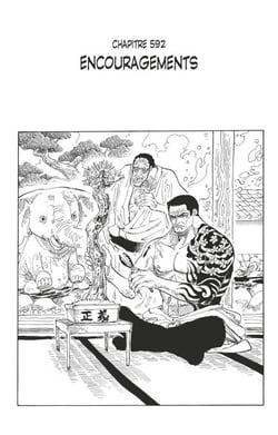 One Piece édition originale - Chapitre 592 - Encouragements