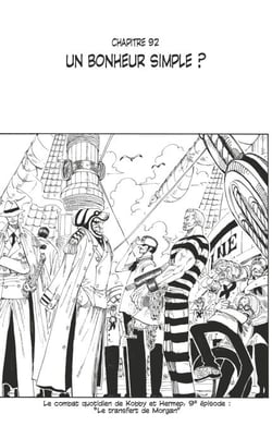One Piece édition originale - Chapitre 92 - Un bonheur simple ?