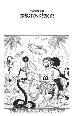 One Piece édition originale - Chapitre 859 - Opération régicide