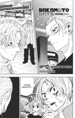 Sakamoto Days - Chapitre 218 - Arrêtez de frimer
