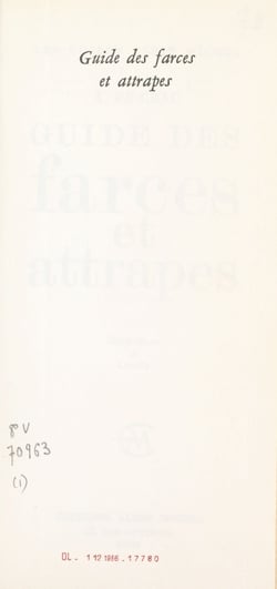 Guide des farces et attrapes