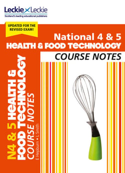 National 4/5 Health and Food Technology Course Notes ebook - Course licence