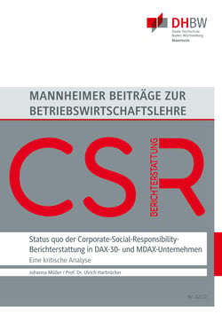 Status quo der Corporate-Social-Responsibility-Berichterstattung in DAX-30- und MDAX-Unternehmen - Ergebnisse einer empirischen Analyse
