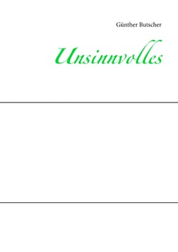 Unsinnvolles