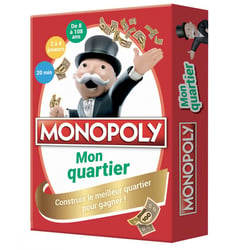 Monopoly - mon quartier - construis le meilleur quartier pour gagner !