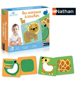 Les animaux à toucher - Nathan