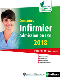 Concours Infirmier - Admission en IFSI 2018 - Format : ePub 3