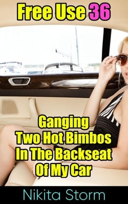Free Use 36: Ganging Two Hot Bimbos In The Backseat Of My Car - Free Use, #36
