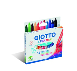 Etui de 12 crayons cire Cera Maxi