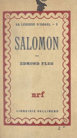 La légende d'Israël (2) - Salomon