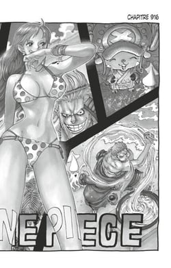One Piece édition originale - Chapitre 916 - Combat de sumo au pays des Wa