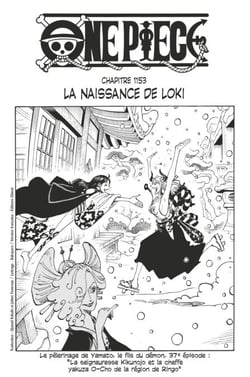 One Piece édition originale - Chapitre 1153 - La naissance de Loki