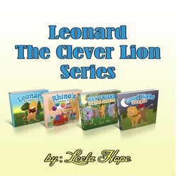 Leonard The Clever Lion Series - Bedtime children's books for kids, early readers