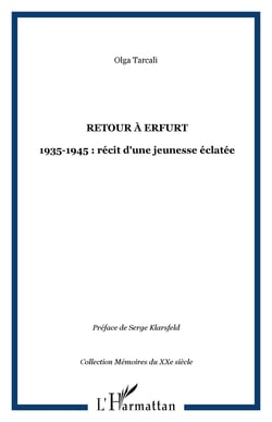RETOUR À ERFURT - 1935-1945 : récit d'une jeunesse éclatée