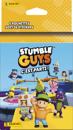Lot de 6 pochettes - Panini - Stumble Guys