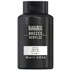 Acrylique Liquitex Basics - 400 ml - noir de mars