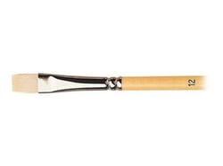 Brosse cambrée plat court n°4