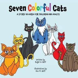 Seven Colorful Cats