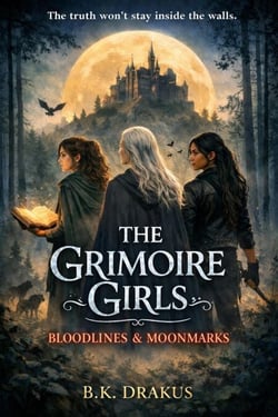 THE GRIMOIRE GIRLS Book Two: Bloodlines &amp; Moonmarks - THE GRIMOIRE GIRLS, #2